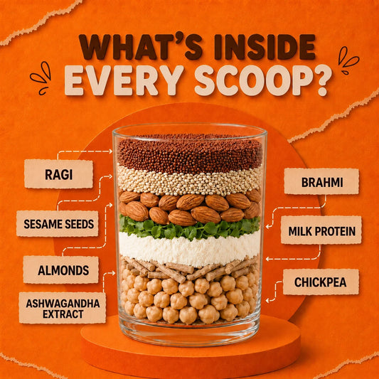 Smart Growth Mix | Ragi, Dry Fruits, Seeds and Essential Vitamins & Minerals