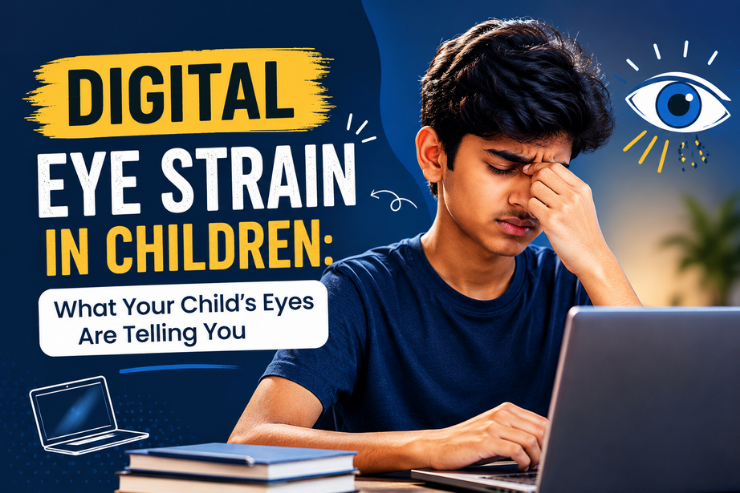 Digital Eye Strain In Children: What Your Child's Eyes Are telling You.