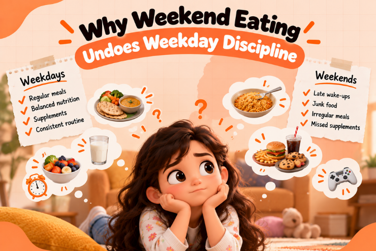 Why Weekend Eating Undoes Weekday Discipline