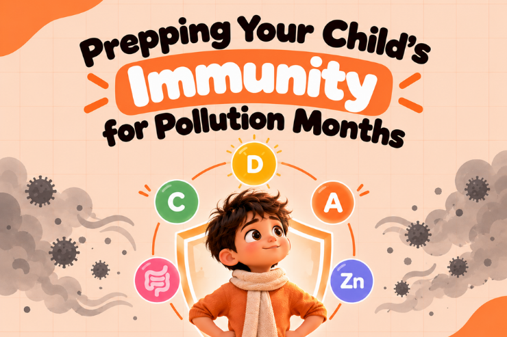 Prepping Your Child's Immunity for Pollution Months