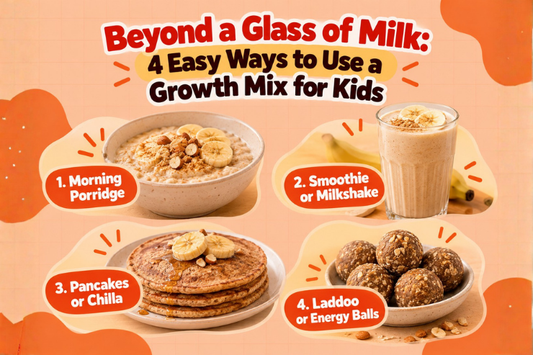 Beyond a Glass of Milk: 4 Easy Ways to Use a Growth Mix for Kids