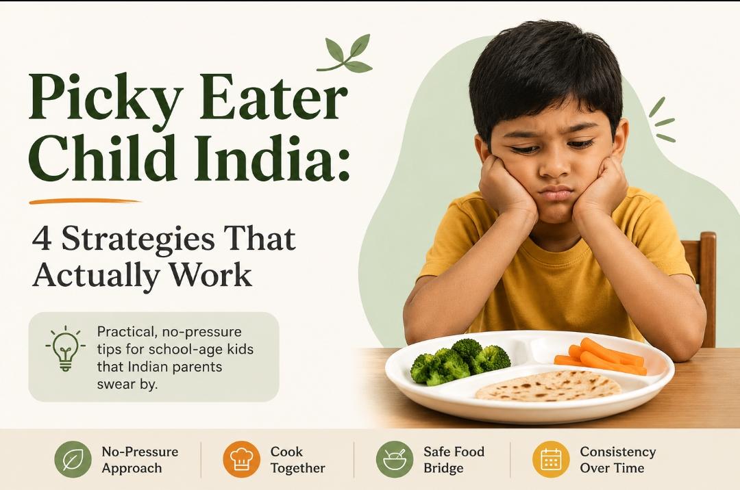 Picky Eater Child India: 4 Strategies That Actually Work for School-Age Kids