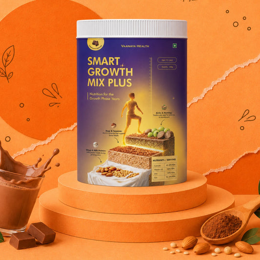 Smart Growth Mix Plus | Ragi, Dry Fruits, Amla and Essential Vitamins & Minerals