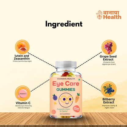 Eye Care Gummies – Kids’ Daily Vision & Eye Health Formula (105g)