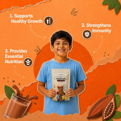 Smart Growth Mix | Ragi, Dry Fruits, Amla and Essential Vitamins & Minerals