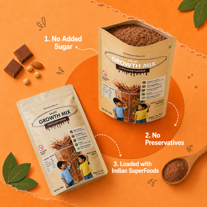Smart Growth Mix | Ragi, Dry Fruits, Amla and Essential Vitamins & Minerals