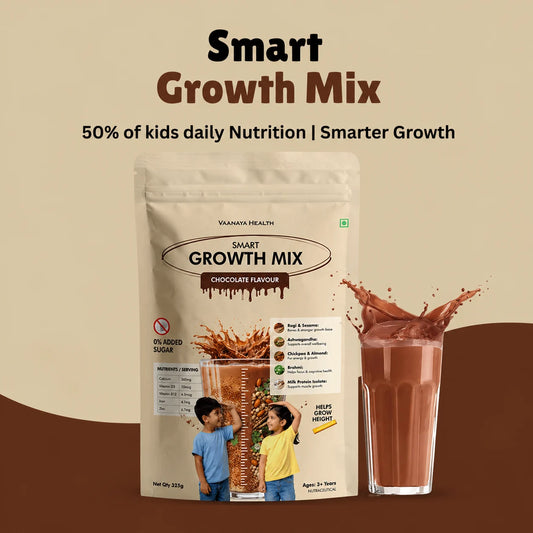 Smart Growth Mix – Daily Nutrition for Kids’ Height, Bone Strength & Immunity
