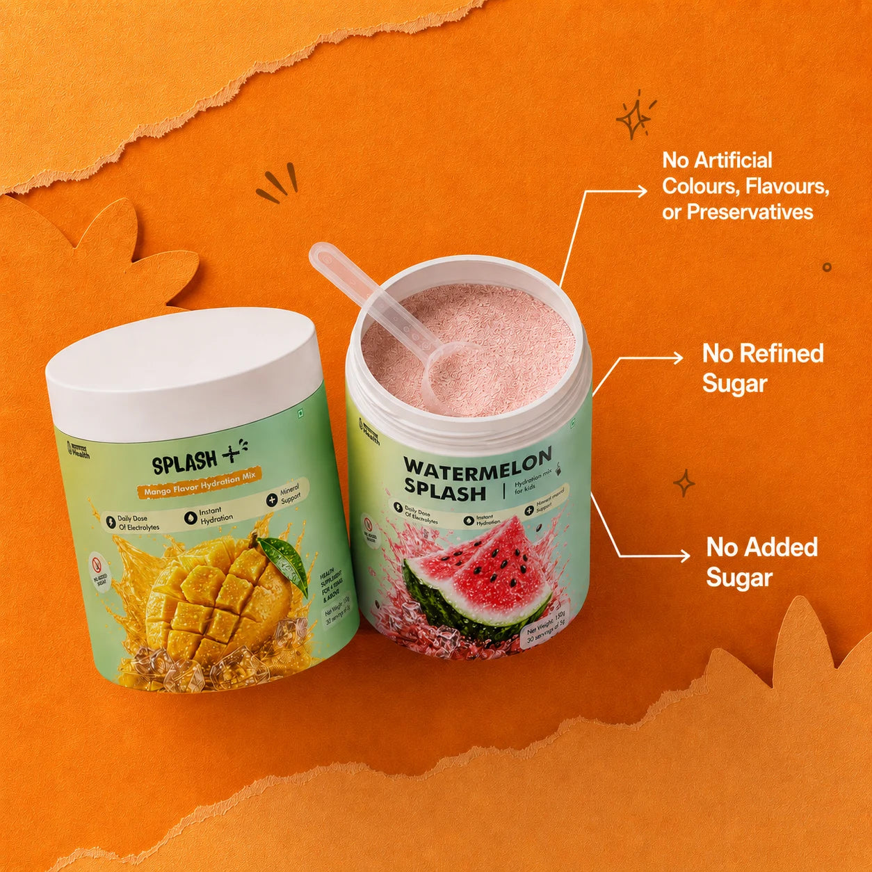 WATERMELON SPLASH+ | DAILY DOSE OF ELECTROLYTES (150g)