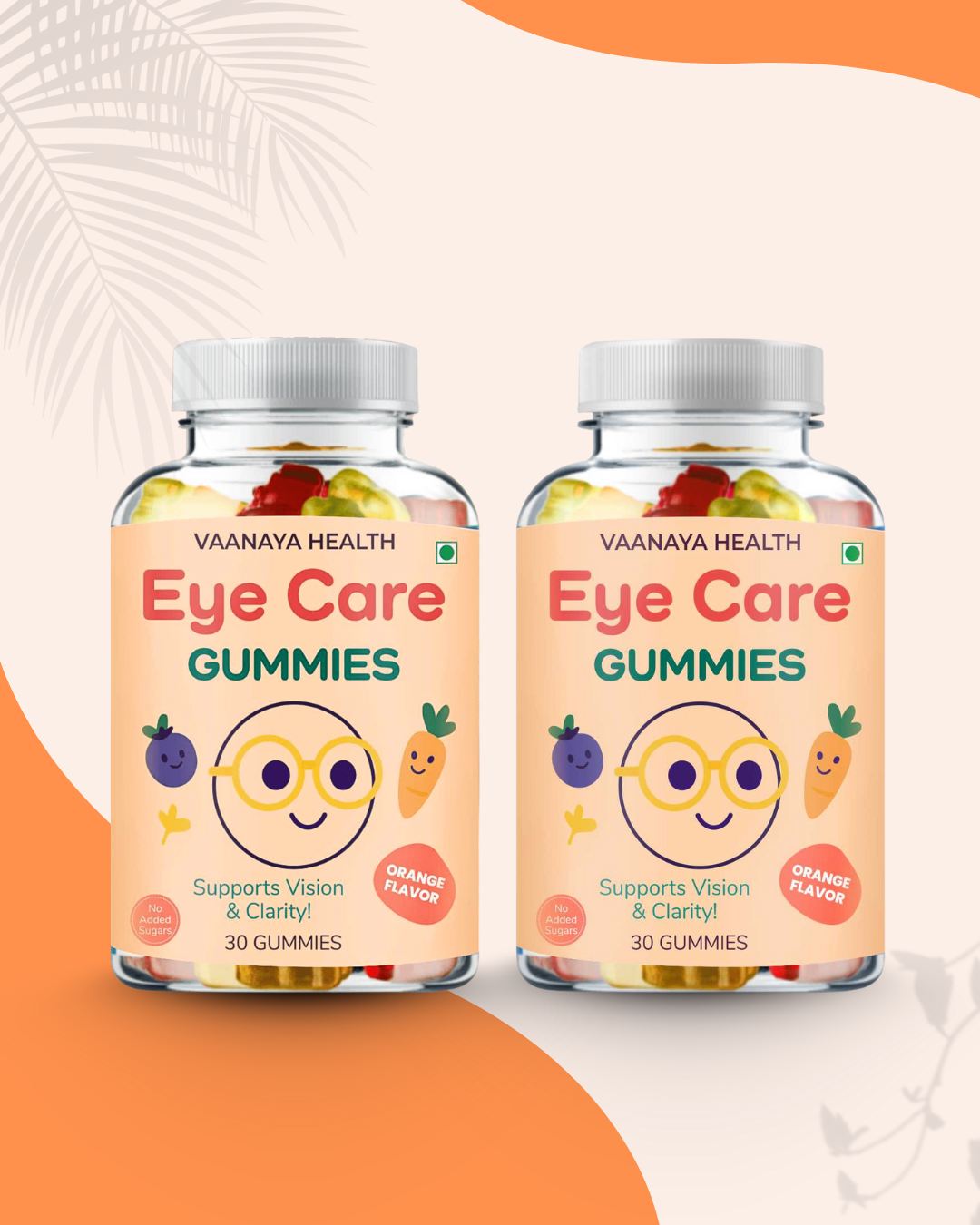 Eye Care Gummies – Kids’ Daily Vision & Eye Health Formula 210g (Pack of 2)