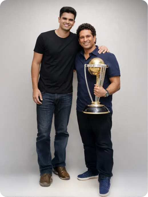 Arjun Tendulkar & Sachin Tendulkar