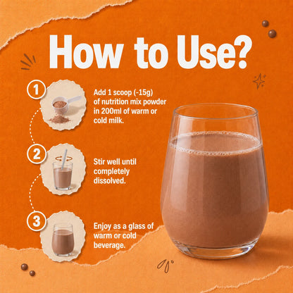 Smart Growth Mix Plus | Ragi, Dry Fruits, Amla and Essential Vitamins & Minerals