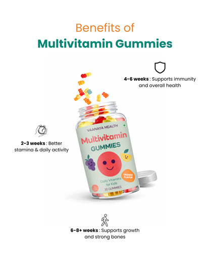 Multivitamin Gummies Daily Vitamins for Kids (105g)