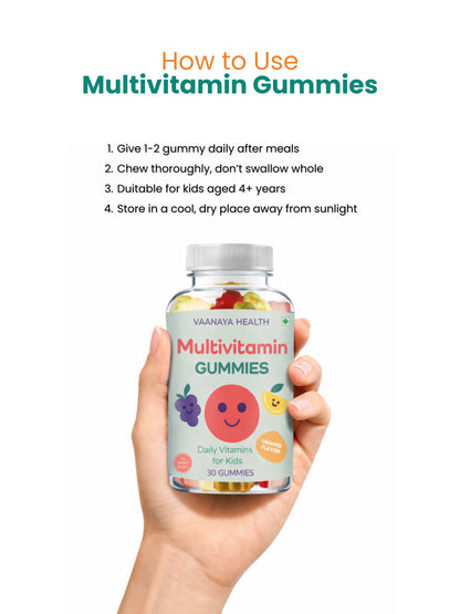 Multivitamin Gummies Daily Vitamins for Kids (105g)