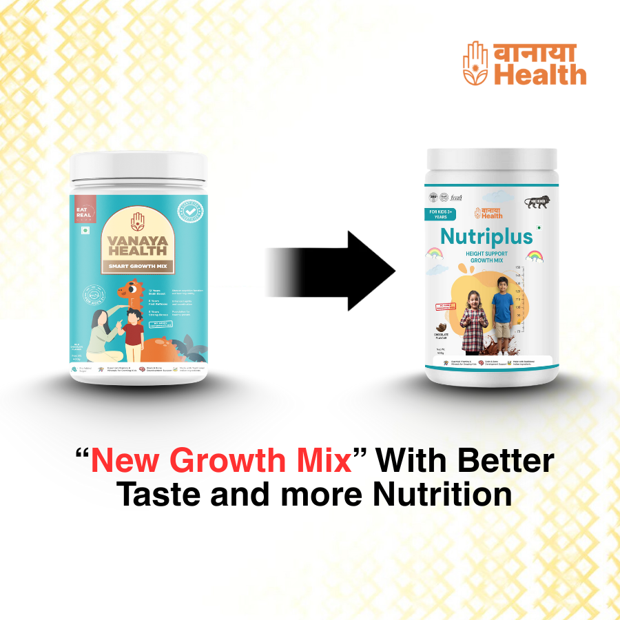 Smart Growth Mix – Daily Nutrition for Kids’ Height, Bone Strength & Immunity (400g)