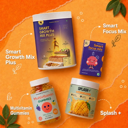 Daily Nutrition Kit for age 12+ | Growth, Immunity & Wellness in One Kit