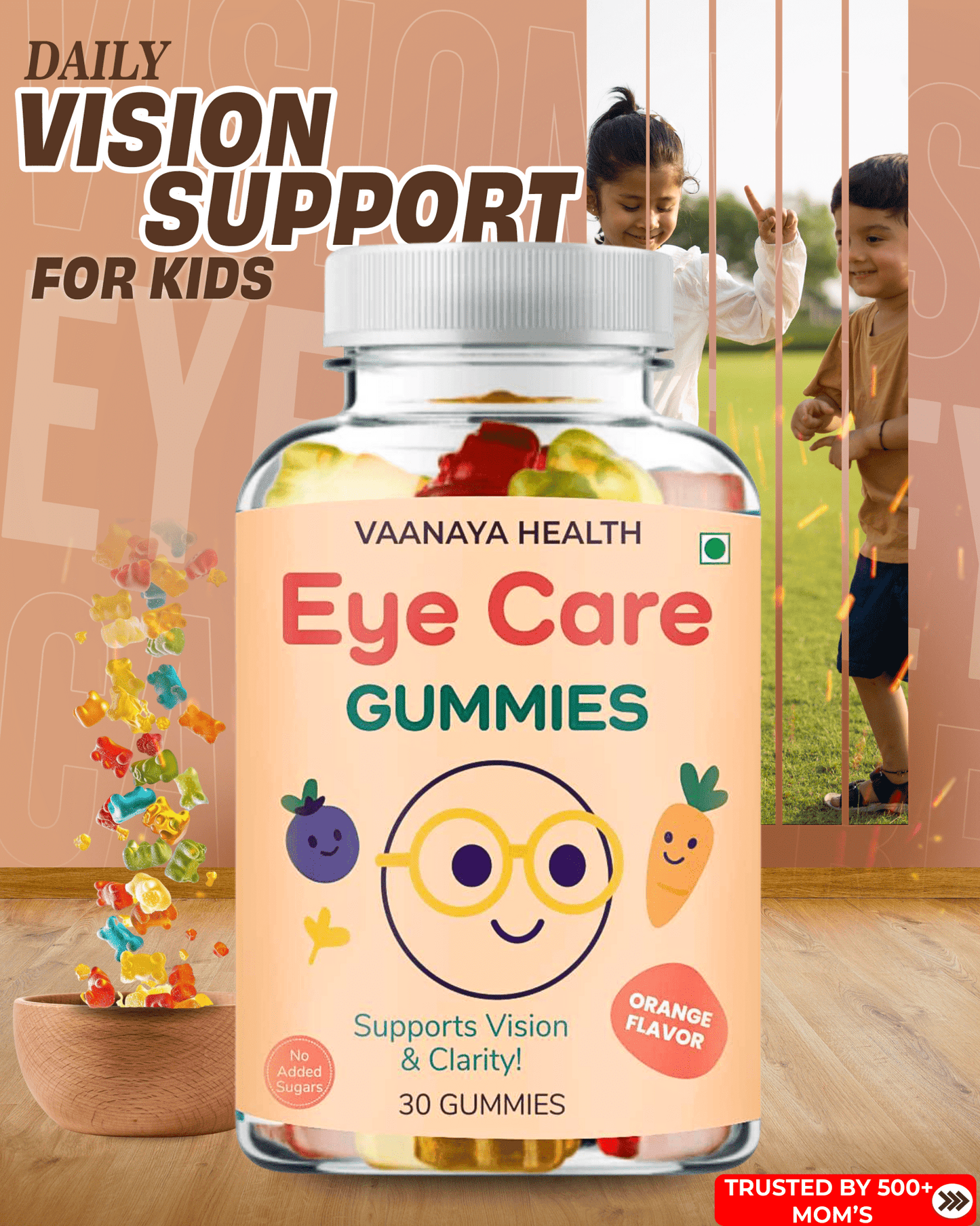 Eye Care Gummies — Daily Vision Support for Kids - Vaanaya Health