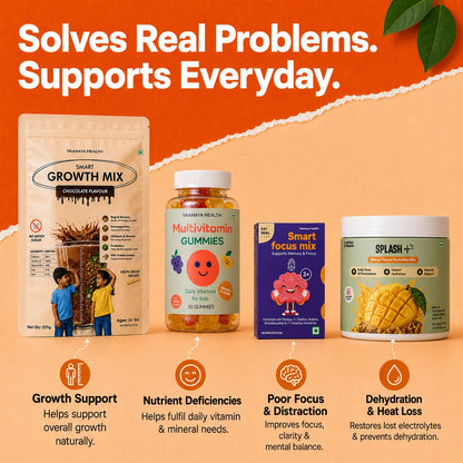 Daily Nutrition Kit for age 3+ | Growth, Immunity & Wellness in One Kit
